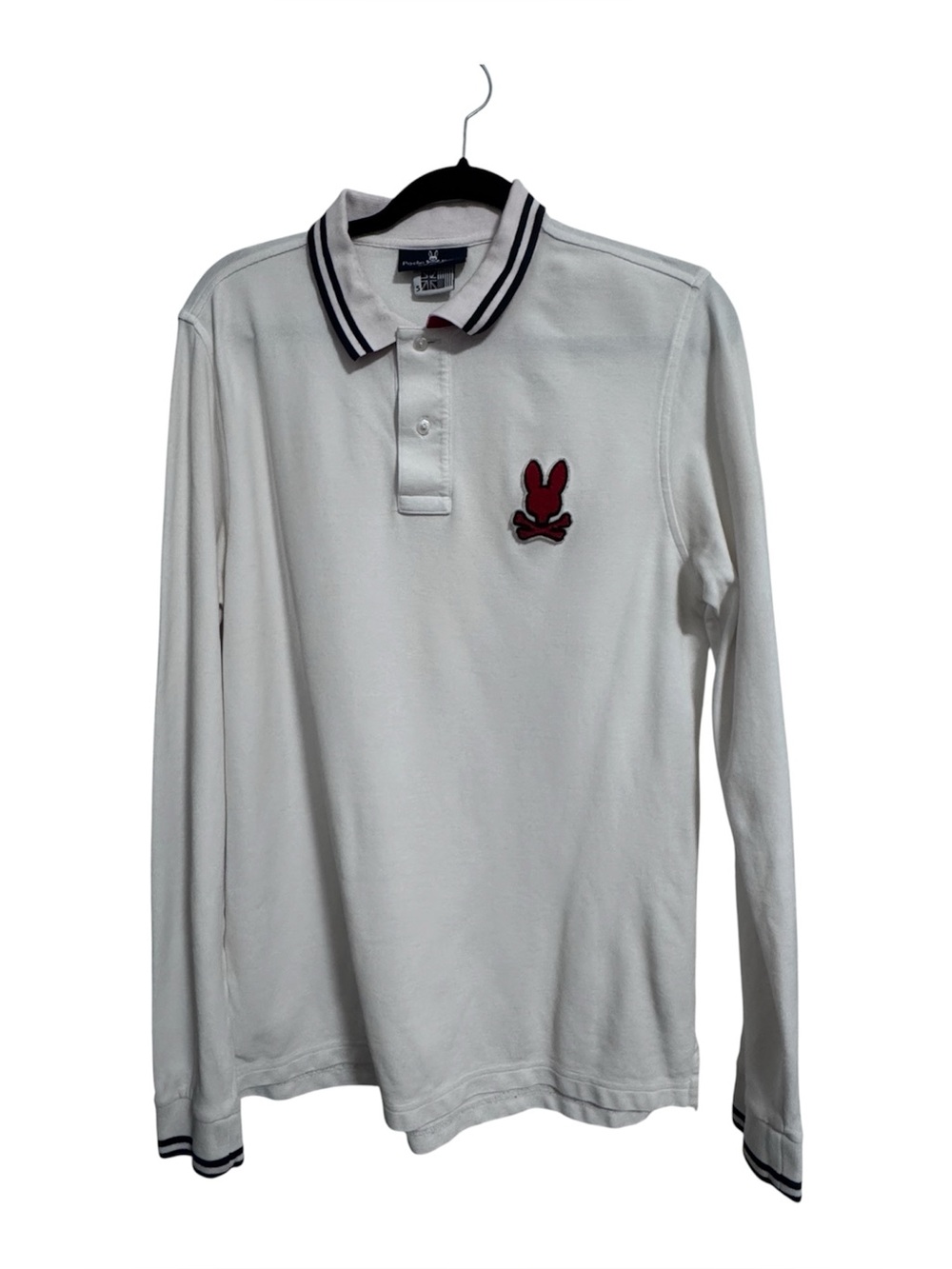 🐰 Psycho Bunny Big Bunny Long Sleeve Polo – Size 5